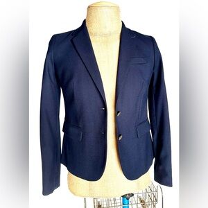 J. Crew Dark Blue Sport Coat women’s